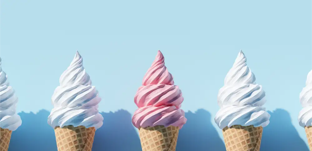 Many Flavors Of Soft Serve